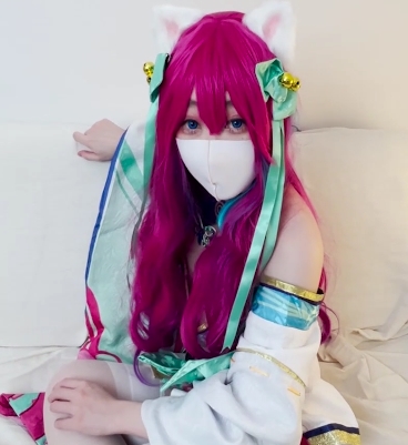 魅力九尾狐：柚子猫新cos，1V1.25G高清体验，限时百度盘下载