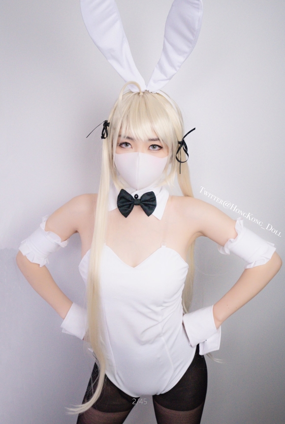 高颜值口罩女神玩偶姐姐作品