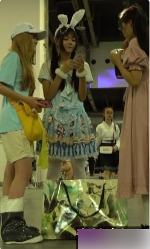 中国游戏展ChinaJoy的街拍小姐姐作品合集