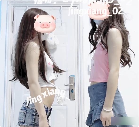 抖音风-推网红小简和静爷的青春无敌合璧