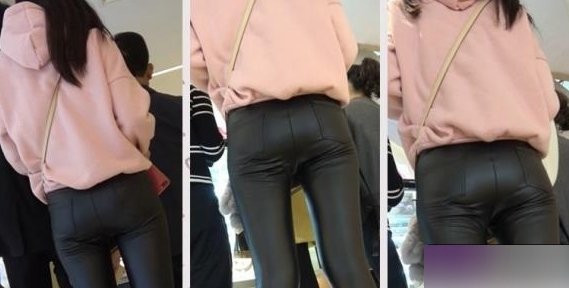 粉色街拍卫衣，小姐姐作品