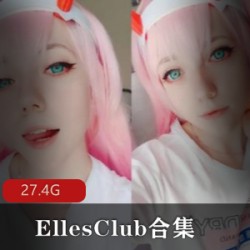 P站人气网红EllesClub的精彩合集