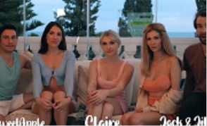 五人派对：Jack、Jill和三位女士聚会