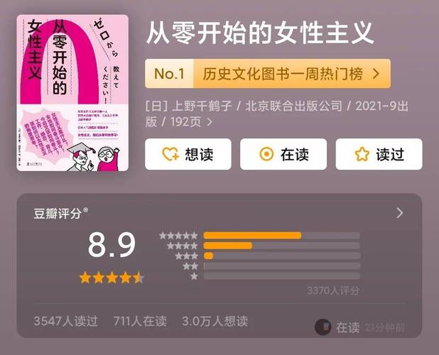 豆瓣2021年度高分图书