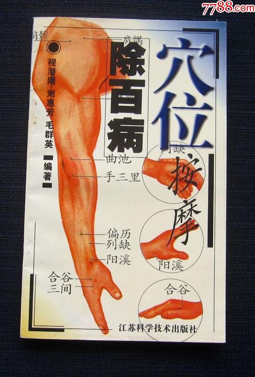 古籍中的人体穴位按摩示意图