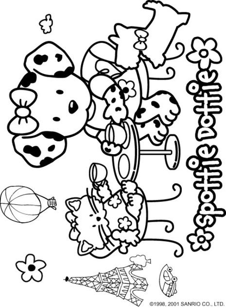 可打印儿童涂色填色模板