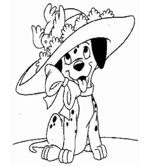 可打印儿童涂色填色模板