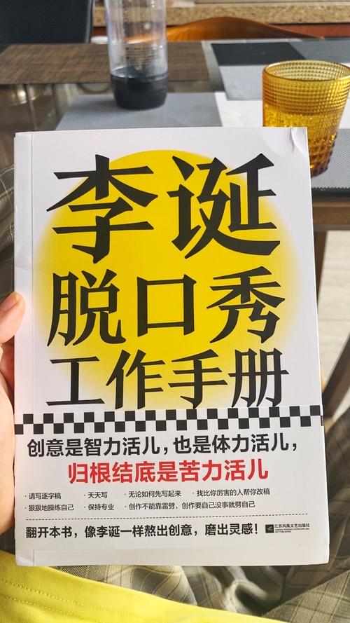 李诞的脱口秀《工作手册》