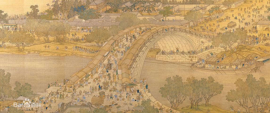 清明上河图高清扫描,故宫博物院藏