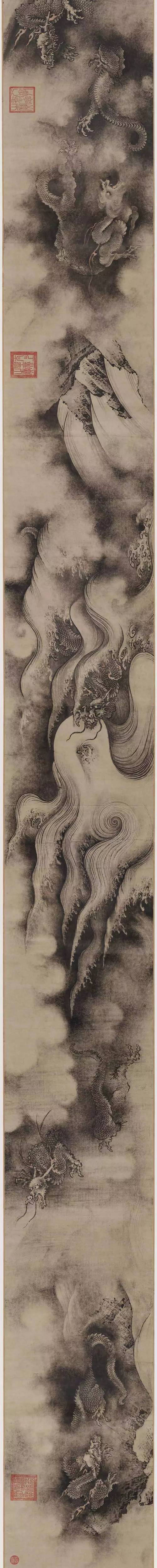 古帝王图卷-高清扫描-波士顿美术馆藏