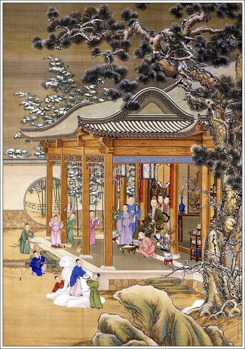 传承经典古籍:北京故宫博物院藏万国来朝图高清扫描