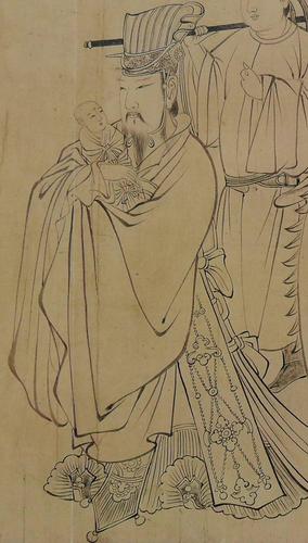 传承经典古籍：高清扫描送子天王图