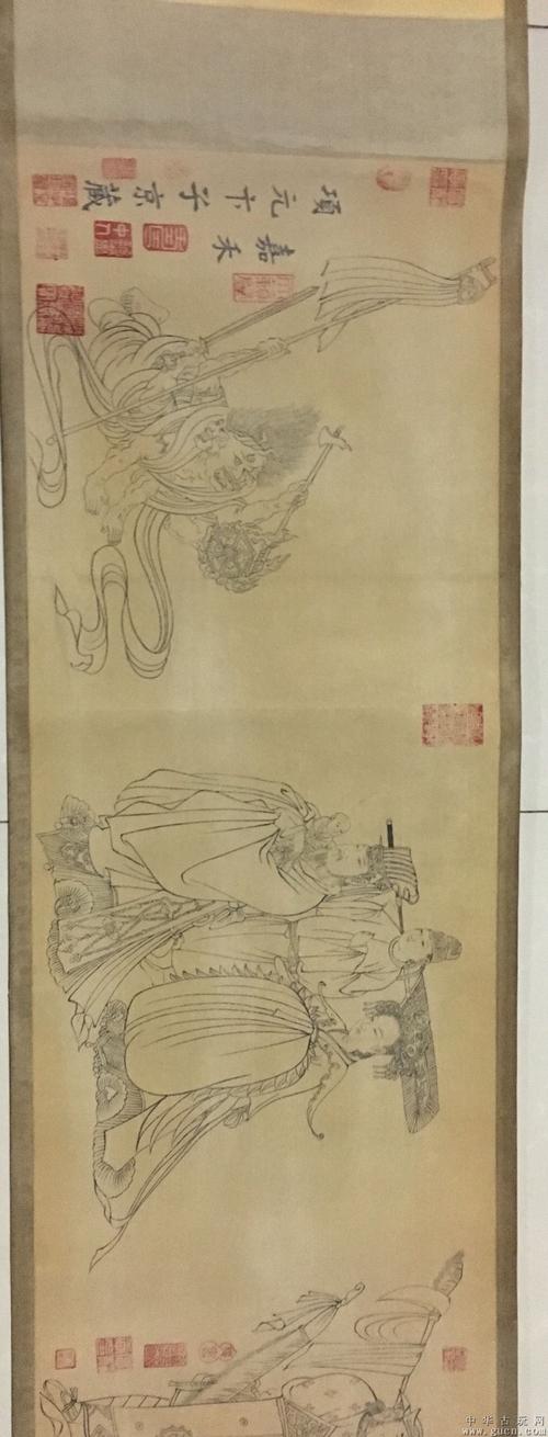 传承经典古籍：高清扫描送子天王图