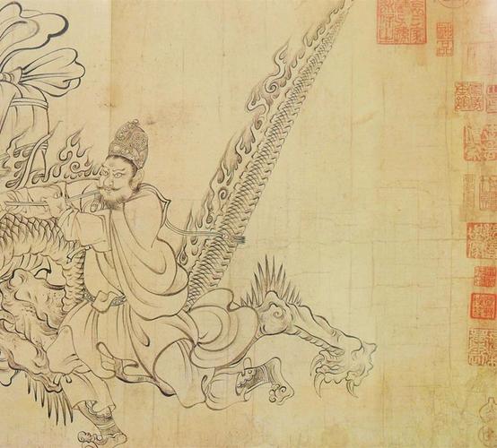 传承经典古籍：高清扫描送子天王图