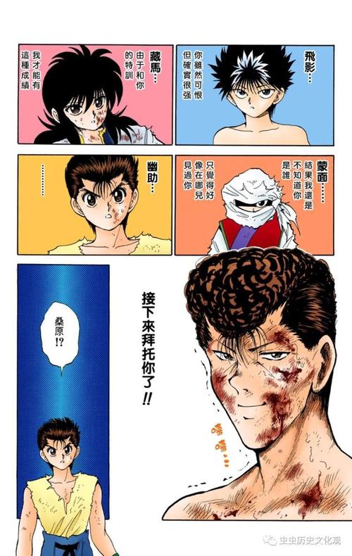 幽游白书全彩高清漫画