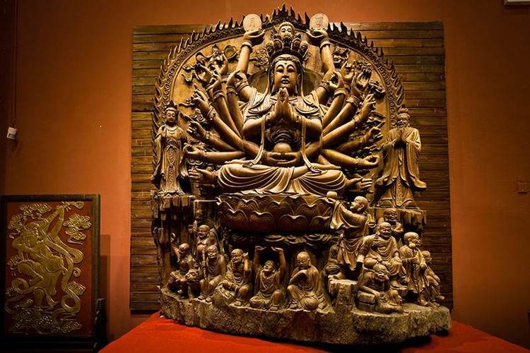 佛学图文珍藏本：千手观音经典擦图，收藏与分享