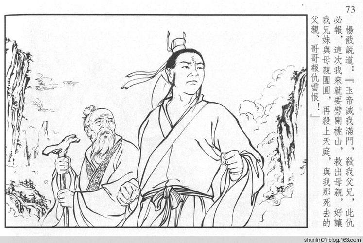 战神杨戬连环画全系列