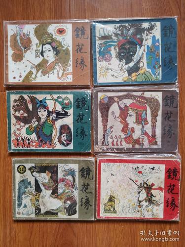 珍藏连环画《镜花缘》高清全系列分享