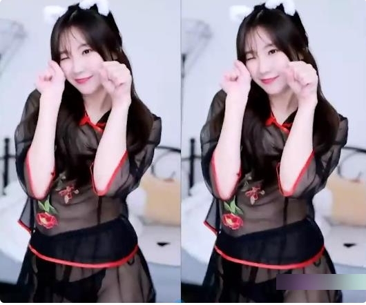 奇妙独家！女团成员韩雅的白色背心，展现诱惑舞姿，直播揭秘！