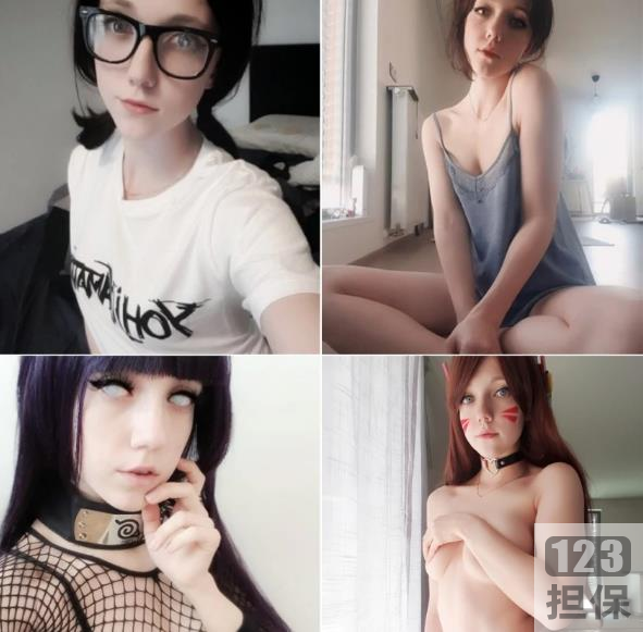 EllesClub：P站人气网红洋妞二次元动漫海内外野性身材烈焰红唇资源27.4G