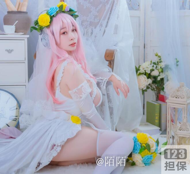 韶陌陌二次元奶牛网红COS520限定爱宕护士雷姆女仆圣诞特典索尼子体C服天狼星兔女郎小恶魔星星衣推杂图日常写真