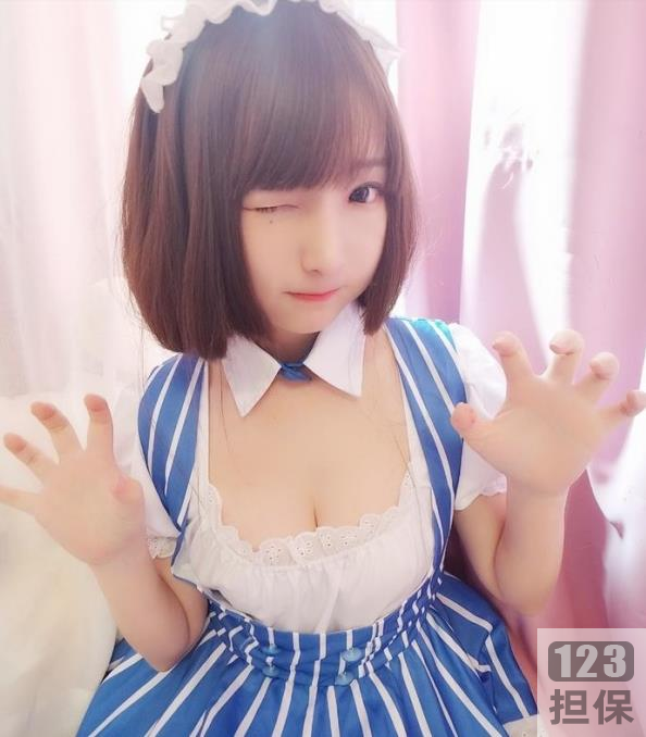 古川kagura定制浴衣，阿狸亮丝黑旗袍，蕾姆高清套图