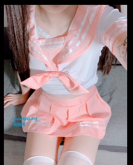 白色网红JK服飘零小姐姐白色袜子
