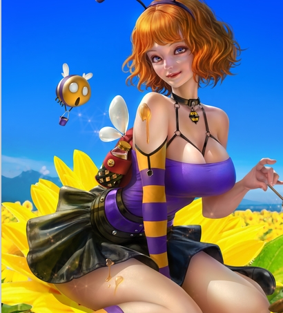 LOL阿狸、死神、海贼娜美、汉库克的韩国灵魂画师创作的性感18R奶牛商品，包含162P-793M的精华。