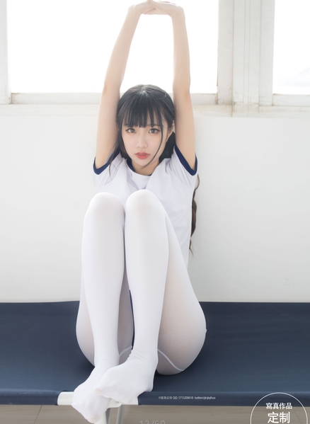 美腿小仙女喵喵梓紧急企划合集高颜值JK服装体C服猫奴白丝黑丝美腿美足浮力20套21.1G