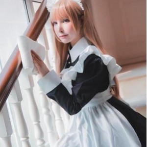 微博猫薄禾小豹猫白丝女仆合集