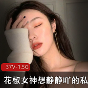 网红花椒女神想静静吖精选私人资源合集:性感外貌、技艺才艺、诱惑造型