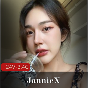 JannieX超高颜值身材尤物福利合集:火爆视频数量,露脸车灯棒棒糖