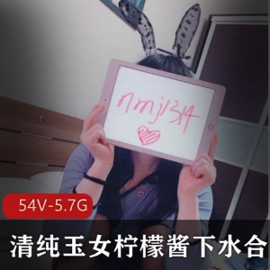 推特柠檬酱清纯下水合集54部5.7G太顶了