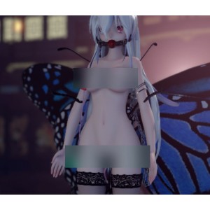 MMD弱音光辉虫2合辑5V1.5G白毛盛宴